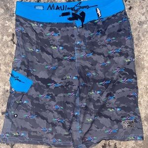 Maui & Sons surf shorts